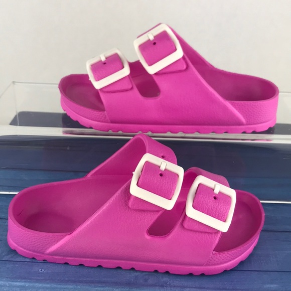 Link Other - GIRLS DOUBLE BUCKLE COMFORT SLIDES